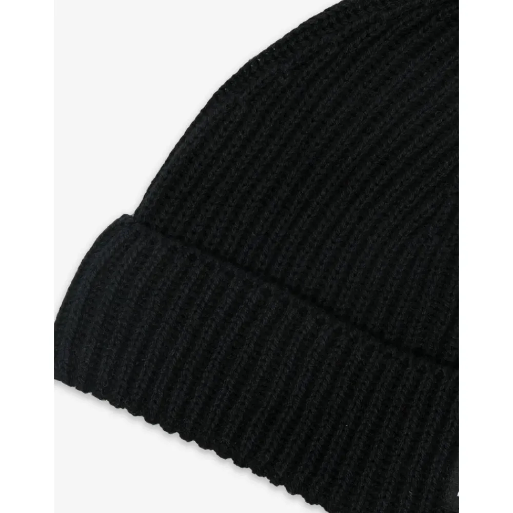 Moschino Mutsen En Petten^Gebreide Logo Beanie Hoed in