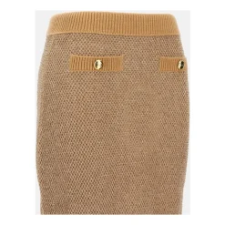 DAMES Elisabetta Franchi Rokken^Gebreide rok met pailletten