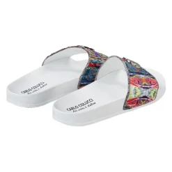 Heren Carlo Colucci Slippers^Gebreide Slipper Dal Santo