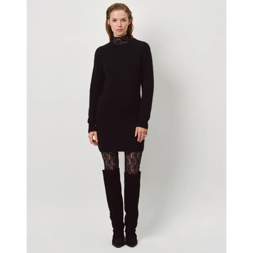 DAMES Dante 6 Jurken^Gebreide strikjurk met rugdetail