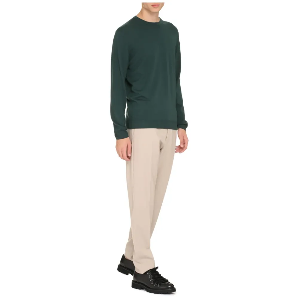 Heren THE (Alphabet) Gebreide wollen pullover