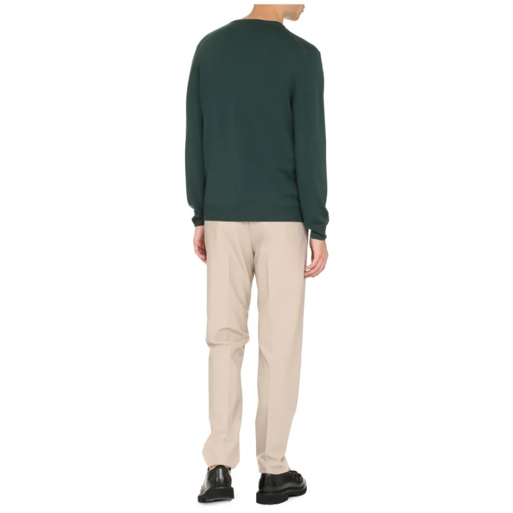 Heren THE (Alphabet) Gebreide wollen pullover