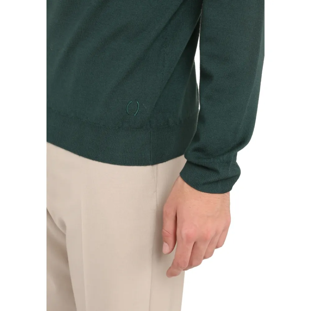 Heren THE (Alphabet) Gebreide wollen pullover