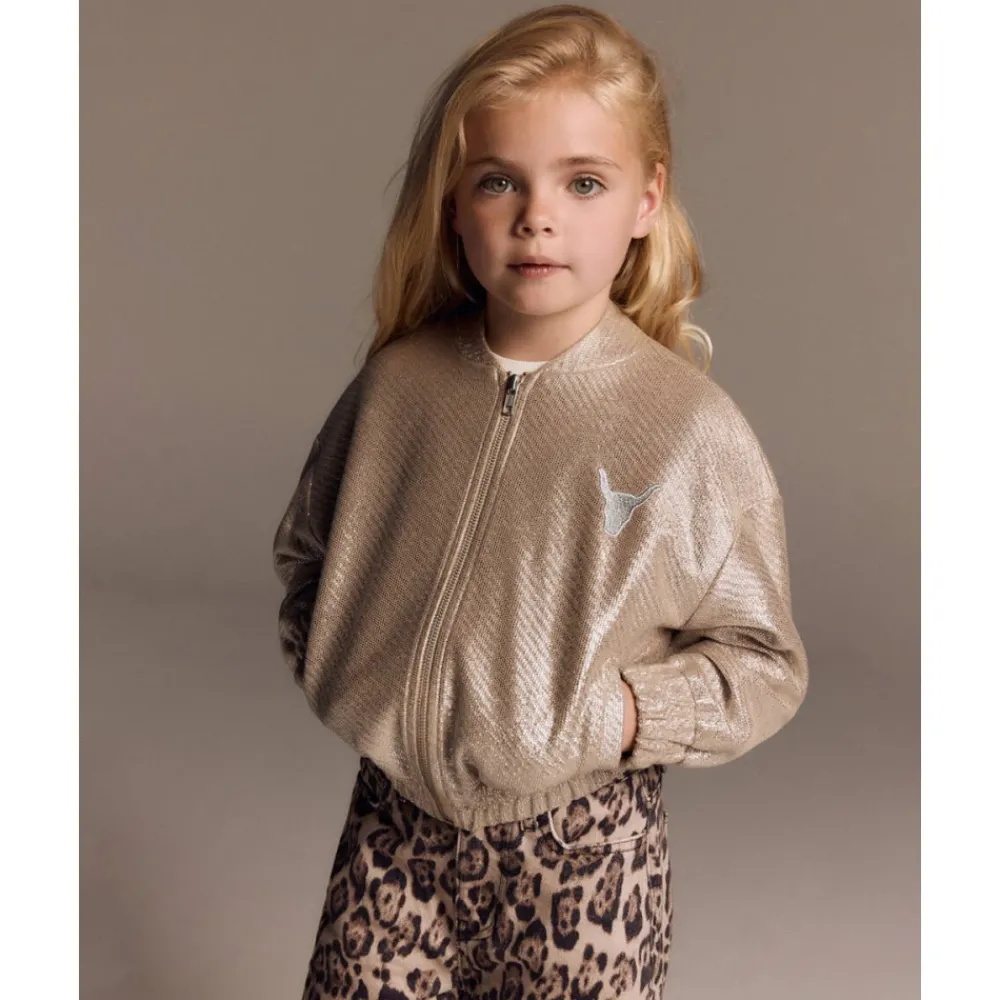 ALIX The Label Jassen^Gebreide Zilveren Bomber