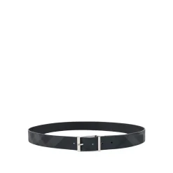 Heren Burberry Gecoate Canvas Omkeerbare Riem