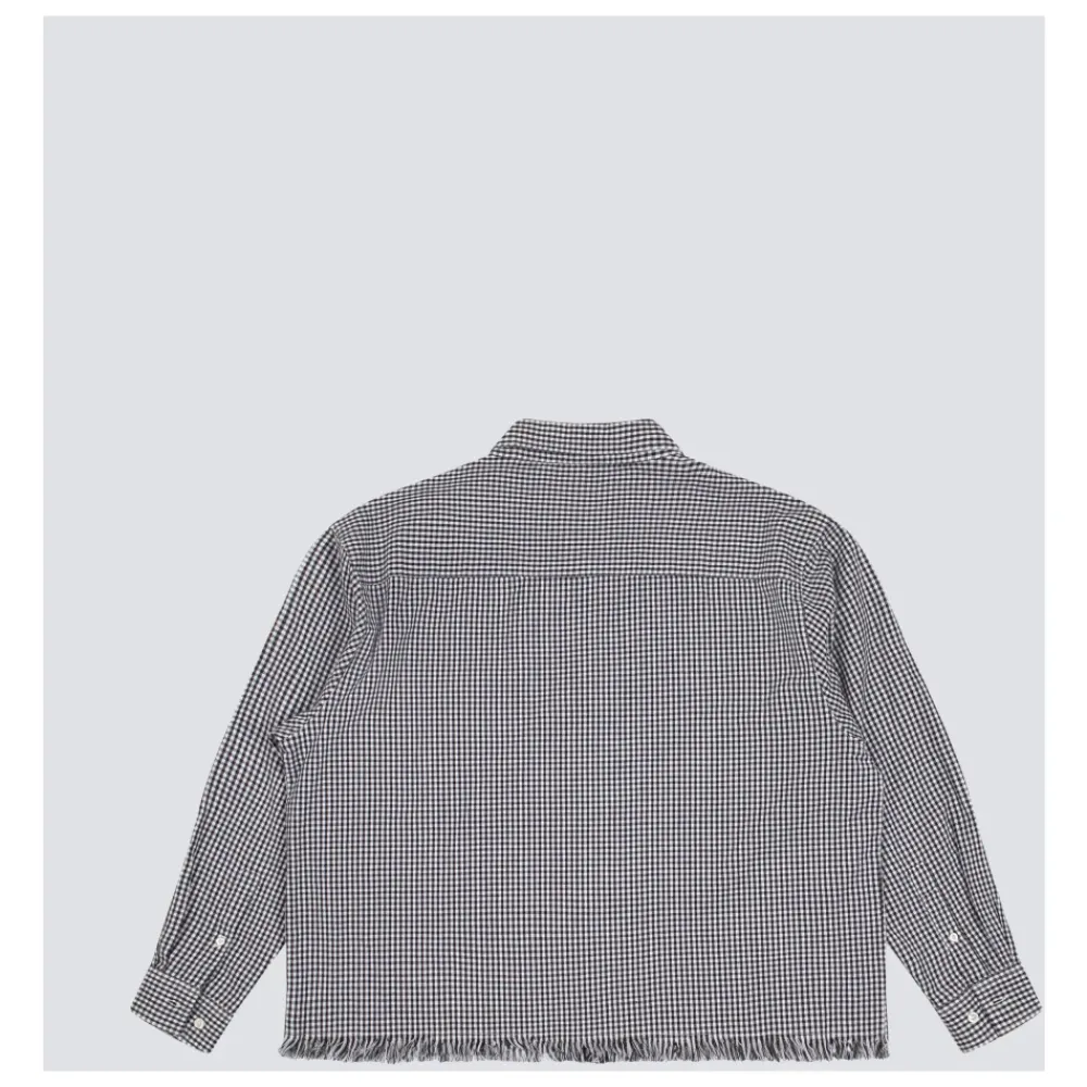 Heren Bram's Fruit Gedistresseerd Boeren Overhemd LS