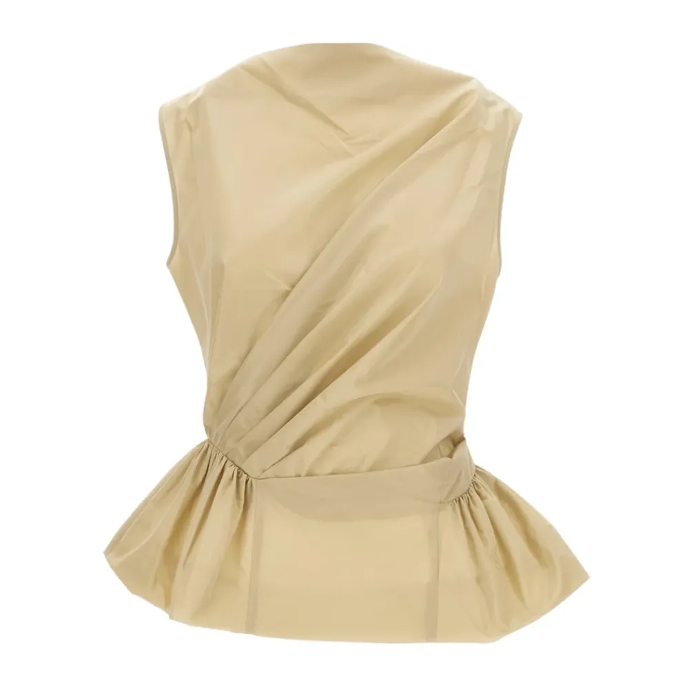 DAMES Simone Rocha Shirts^Gedrapeerde Fitted Top