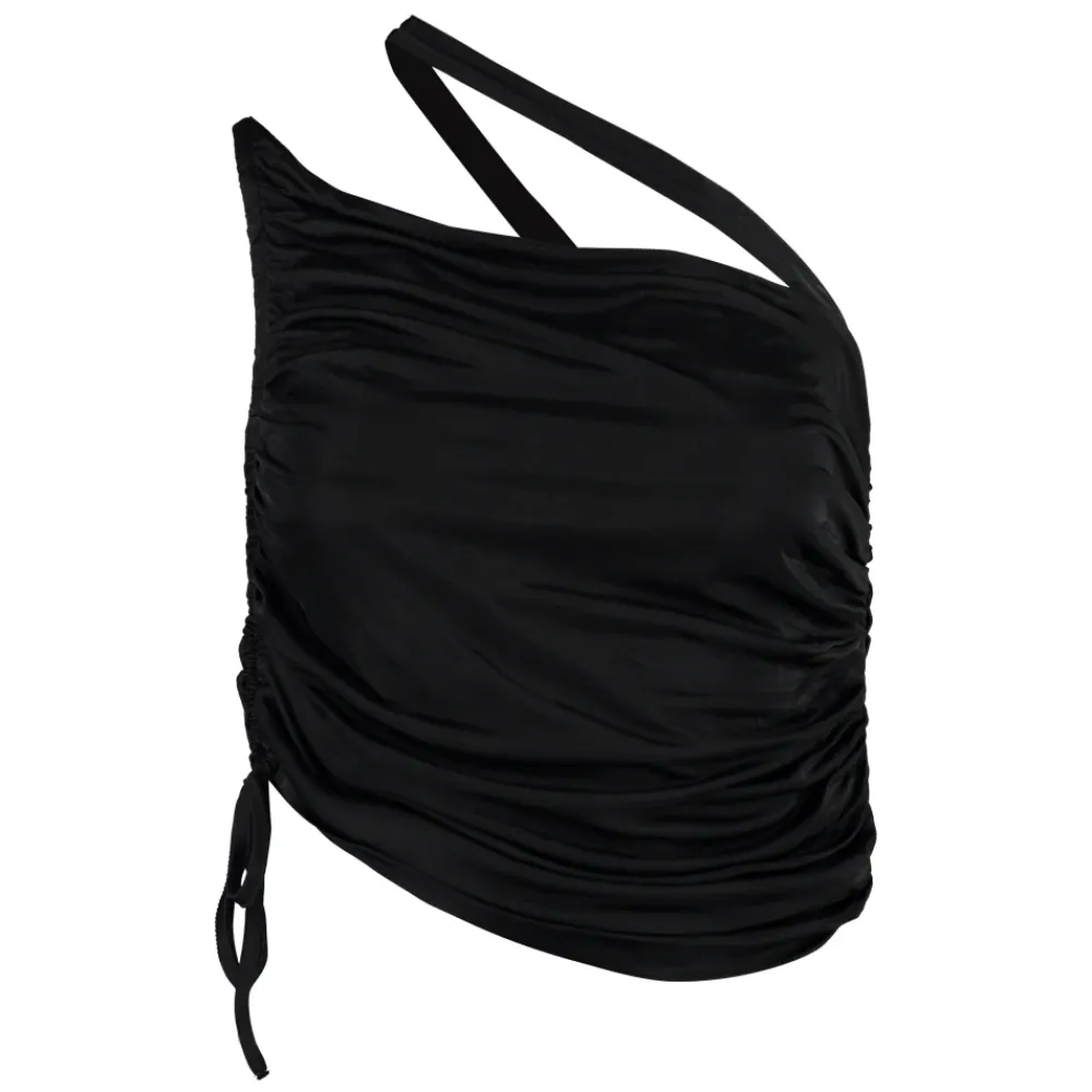 DAMES Andrea Adamo Gedrapeerde Top