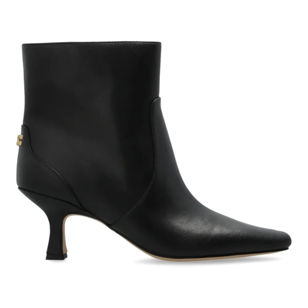 DAMES Coach Gehakte enkellaarzen Sclpt