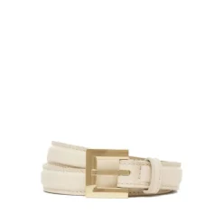 DAMES Anine Bing Gekreukeld Lakleren Riem