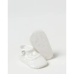 Monnalisa Gele Paillet Baby Schoenen