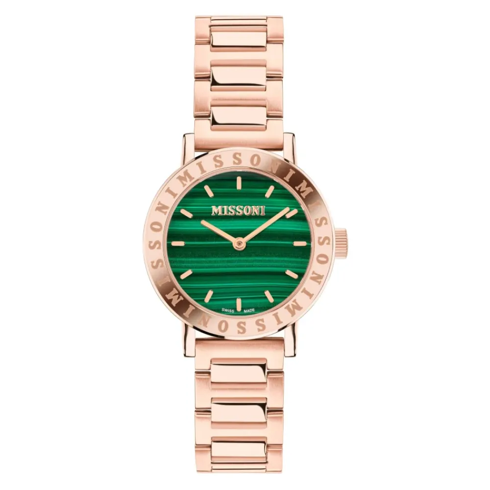 DAMES Missoni Horloges^Geluksstenen Kwarts Horloge