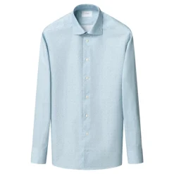 Heren Eton Geometric Contemporary Signature Twill Overhemd