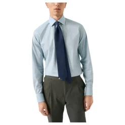 Heren Eton Geometric Contemporary Signature Twill Overhemd