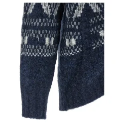 Heren Brunello Cucinelli Truien & Vesten^Geometric Jacquard Cardigan With Zipper