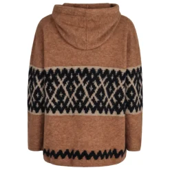 DAMES Max Mara Geometrische Jacquard Hoodie