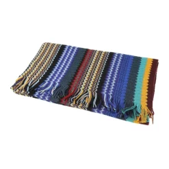 DAMES Missoni Sjaals^Geometrische Multicolor Wollen Sjaal