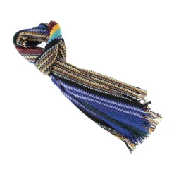 DAMES Missoni Sjaals^Geometrische Multicolor Wollen Sjaal