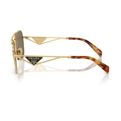 DAMES Prada Zonnebrillen^Geometrische zonnebril met donkere lenzen