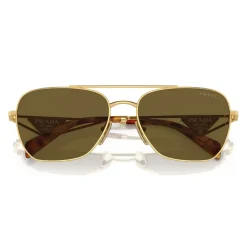 DAMES Prada Zonnebrillen^Geometrische zonnebril met donkere lenzen