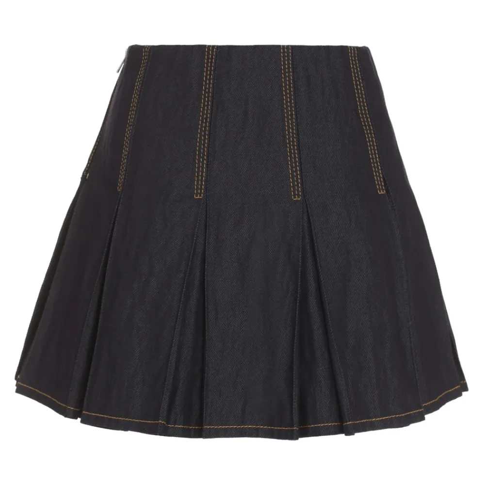 DAMES Bottega Veneta Rokken^Geplooide Minirok