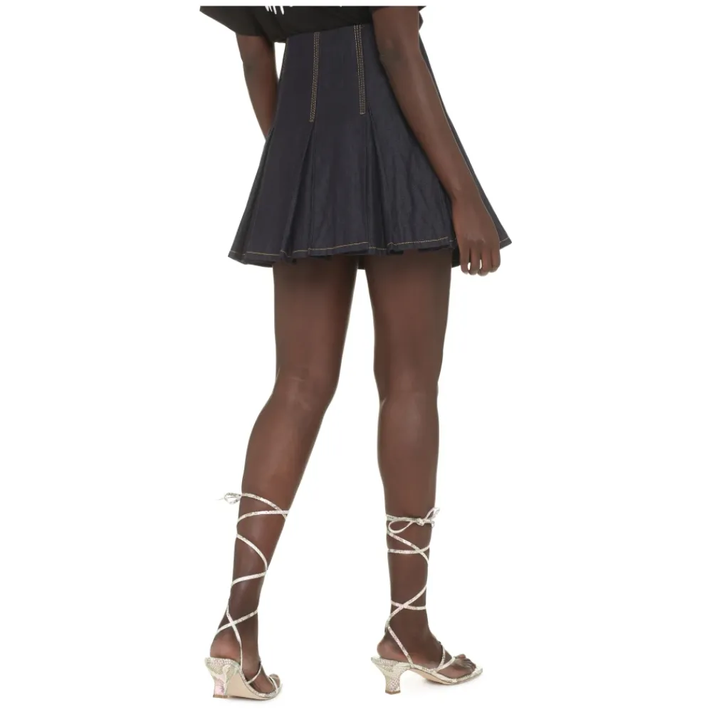 DAMES Bottega Veneta Rokken^Geplooide Minirok