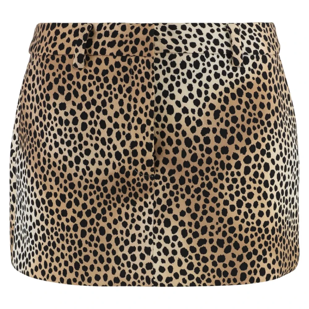 DAMES Michael Kors Geprinte mini-rok