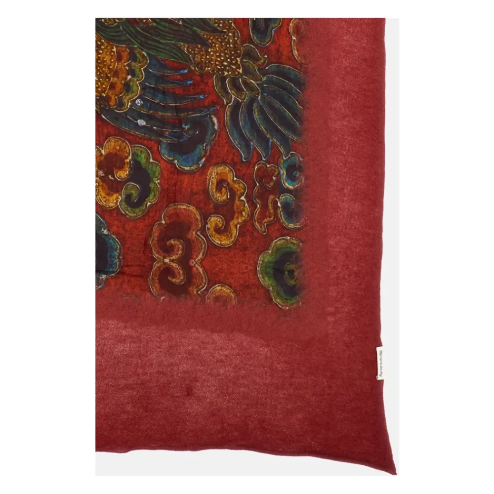 DAMES Mirror in the sky Sjaals^Geprinte Sjaal