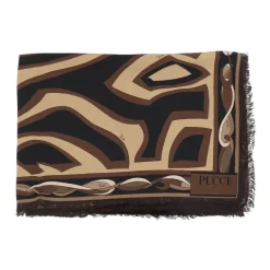 DAMES Pucci Sjaals^Geprinte Zijden Sjaal