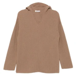 DAMES Max Mara Hoodies & Sweatvesten^Geribbelde Hoodie Falcone Gebreid