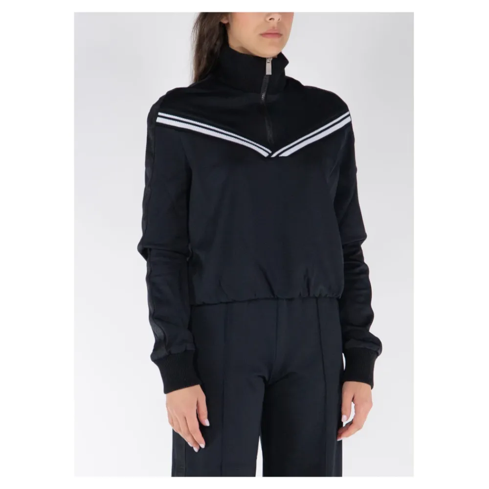 Off White Sportshirts^Geribbelde Sportieve Jas