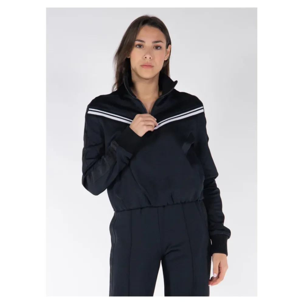 Off White Sportshirts^Geribbelde Sportieve Jas