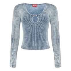 DAMES Diesel Geribbelde top