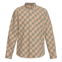 Heren Burberry Geruit Overhemd
