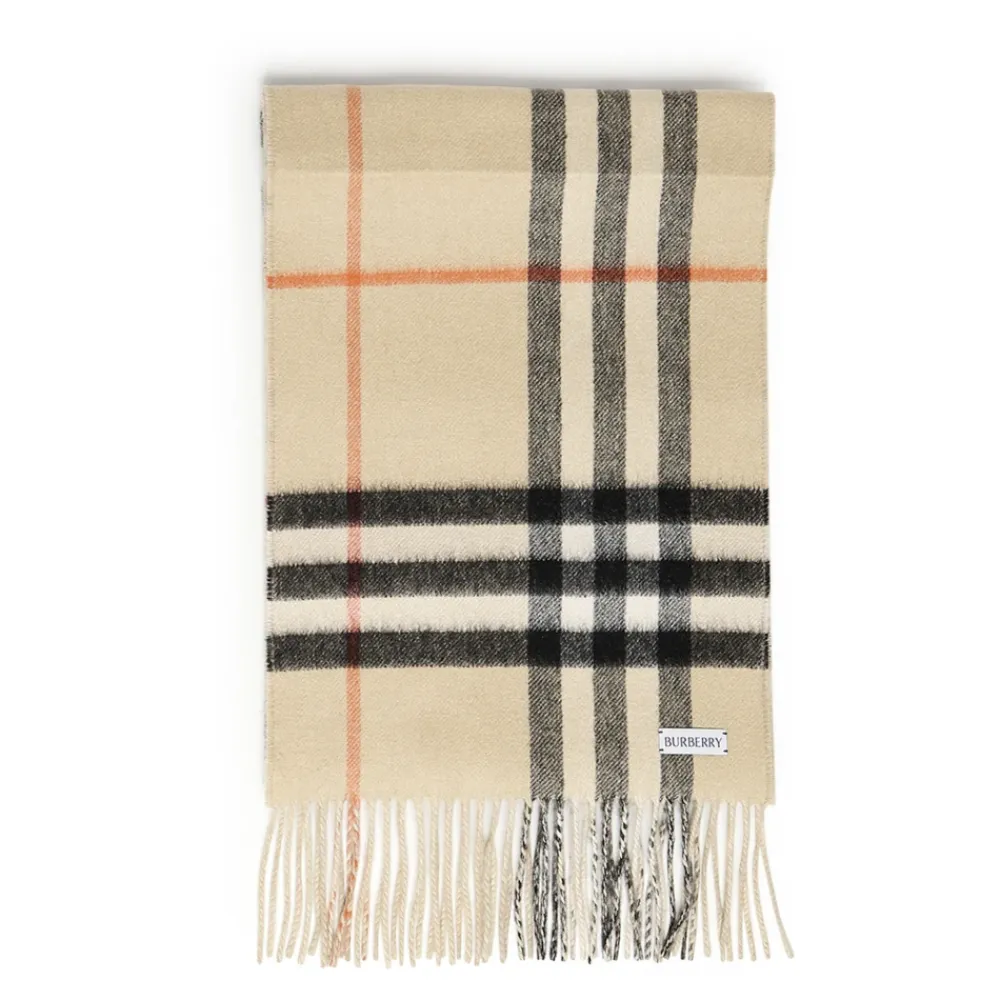 DAMES Burberry Geruit Print Omkeerbare Sjaal