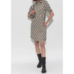 DAMES Burberry Geruite Jurk