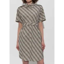 DAMES Burberry Geruite Jurk