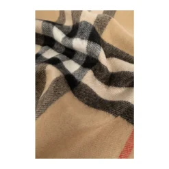 DAMES Burberry Geruite Kasjmier Sjaal