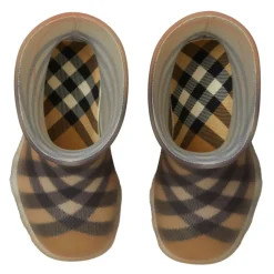 Burberry Laarzen^Geruite Kinderlaarzen Ronde Neus