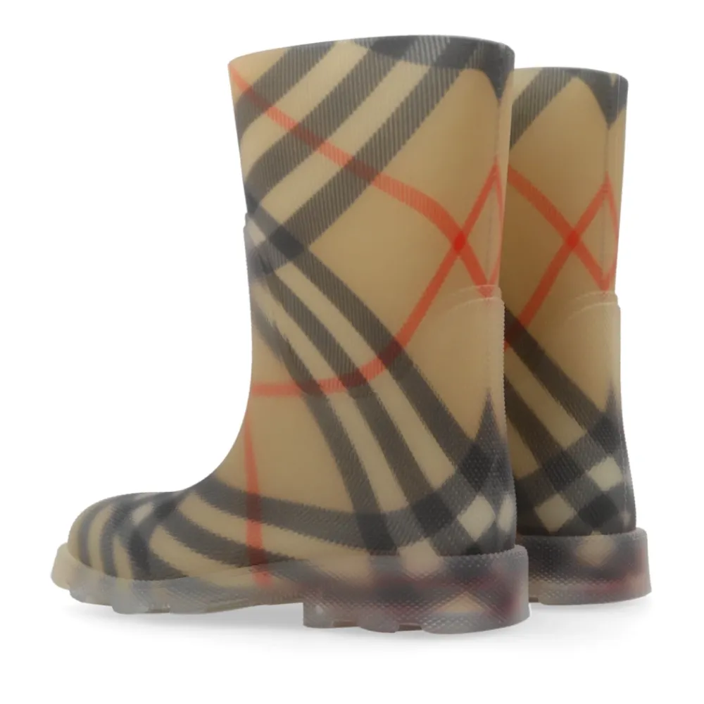 Burberry Regenlaarzen^Geruite Regenlaarzen