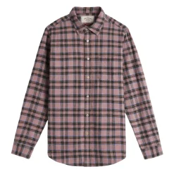 Heren Portuguese Flannel Overhemden^Geruite noverhemd