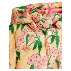 Mini Rodini Geïsoleerde jas met bloemmotief