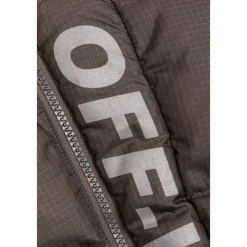 Off White Geïsoleerde jas met logo