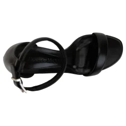 DAMES Alexander McQueen Gesp Leren Sandalen