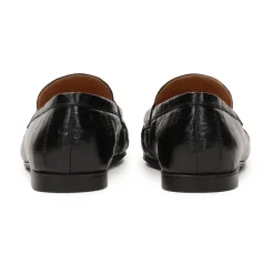 DAMES Kazar Loafers^Gestempeld leren instap halfschoenen