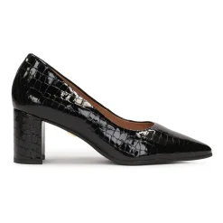 DAMES Kazar Pumps^Gestempelde lakleren pumps