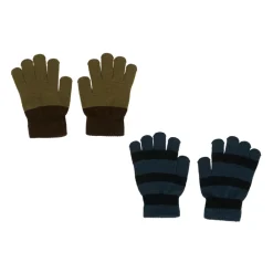 Molo Gestreept & Groen Multicolor Handschoen Set