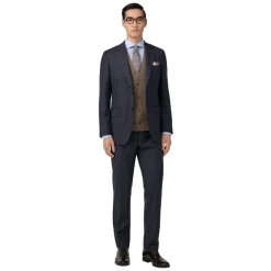 Heren Boggi Milano Kostuums^Gestreept wollen pakstijl Firenze