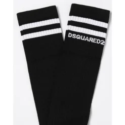 Dsquared2 Gestreepte Gebreide Crew Sokken
