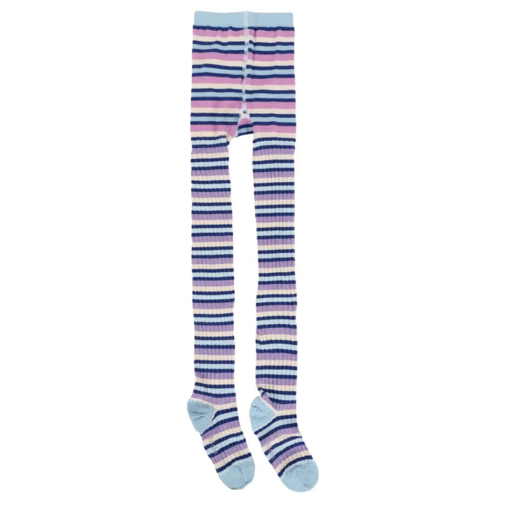 Molo Ondergoed & Sokken^Gestreepte Multicolor Elastische Taille Panty's